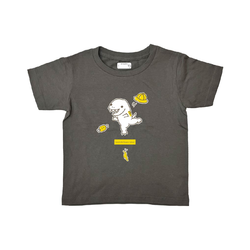 きょうりゅうTシャツ てぃらのくん(ティラノサウルス) ララミディアほいくえん