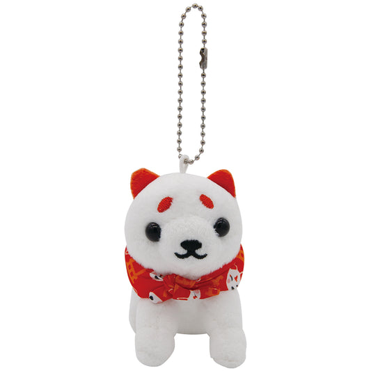 BCマスコット 豆柴のおつかい 白きつね