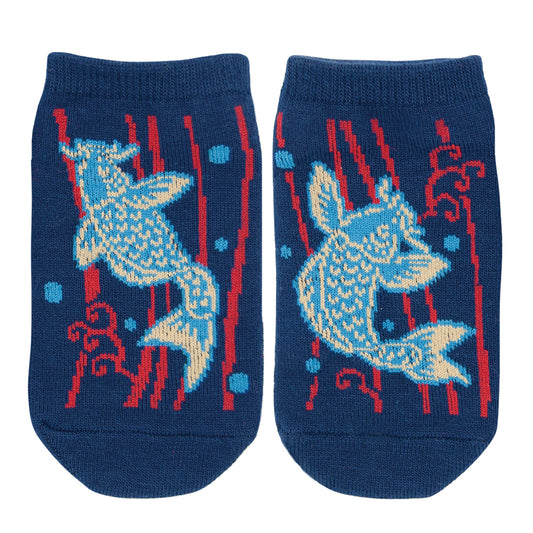 和ごころ ベビーソックス 鯉の滝登り