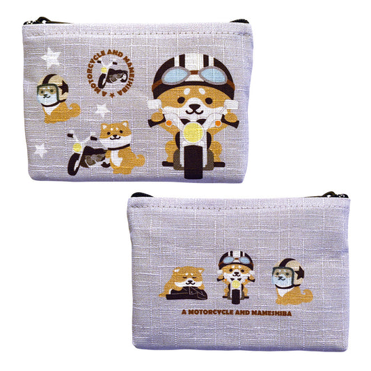 豆柴×ドライブ F付カードケース バイク