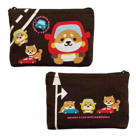 豆柴×ドライブ F付カードケース 車