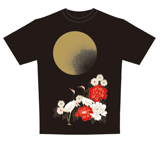 風花 Tシャツ 鶴