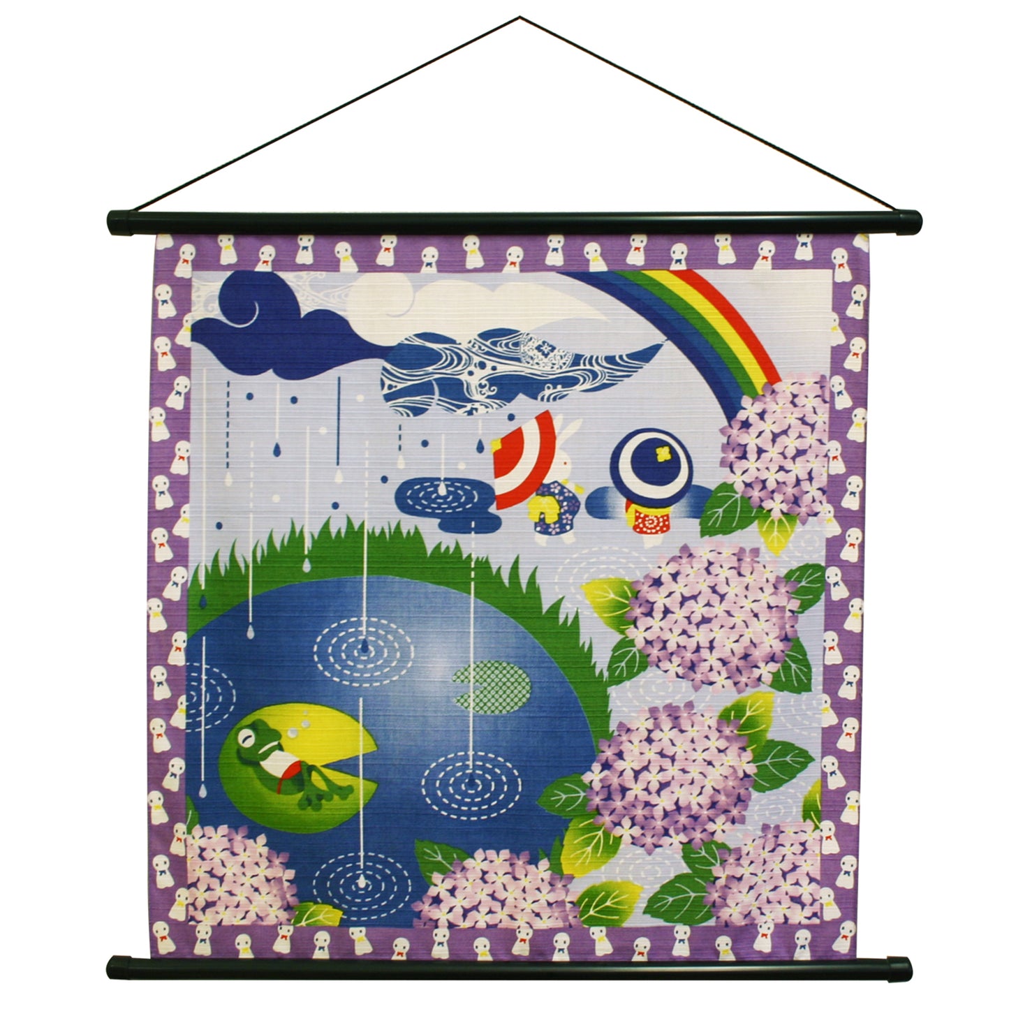 四季彩布 タペストリー 紫陽花