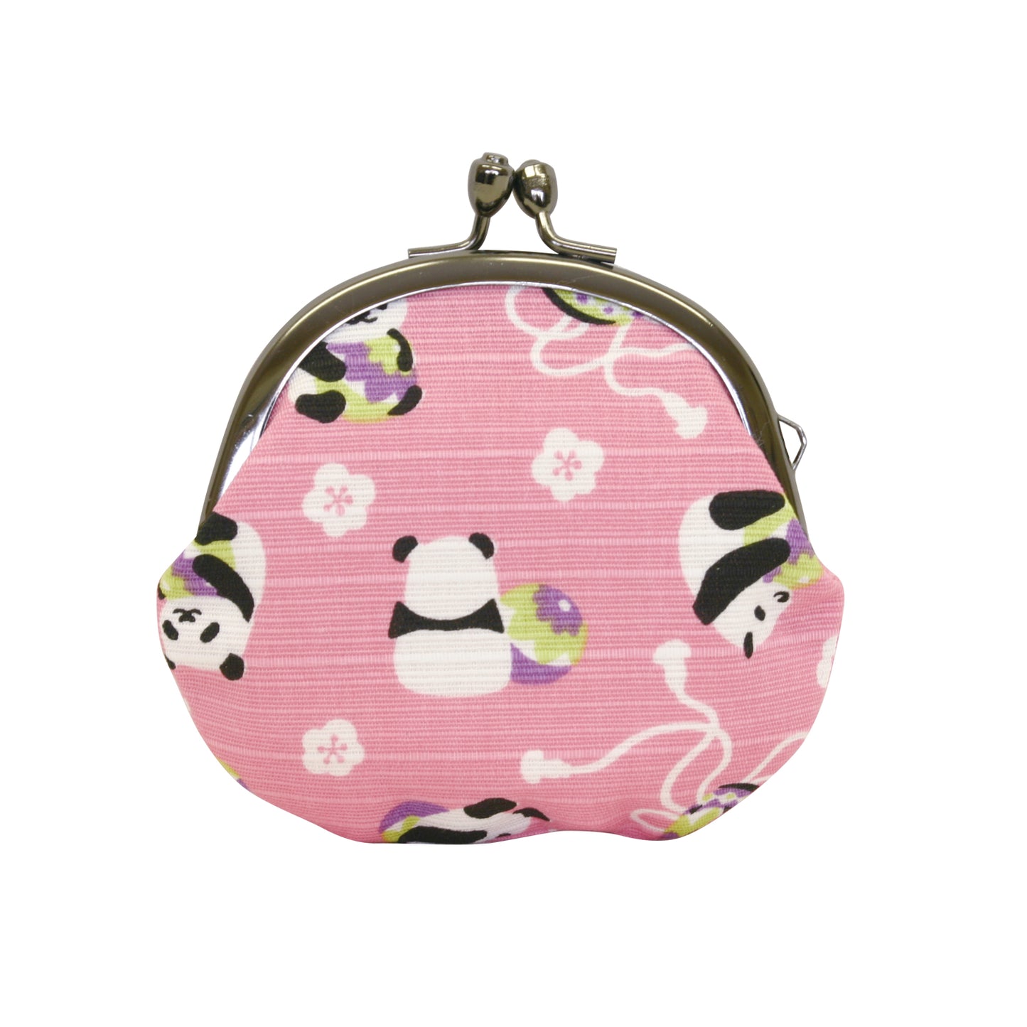 和布日和 2.5丸小銭入れ 手まりパンダ ピンク