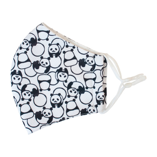 和心 ひんやりマスク 大人用 パンダまみれ