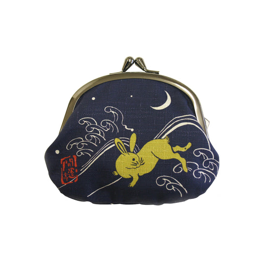 開運亭 縁起3.3寸小銭入れ 福兎