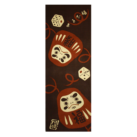 開運亭 縁起てぬぐい 福だるま