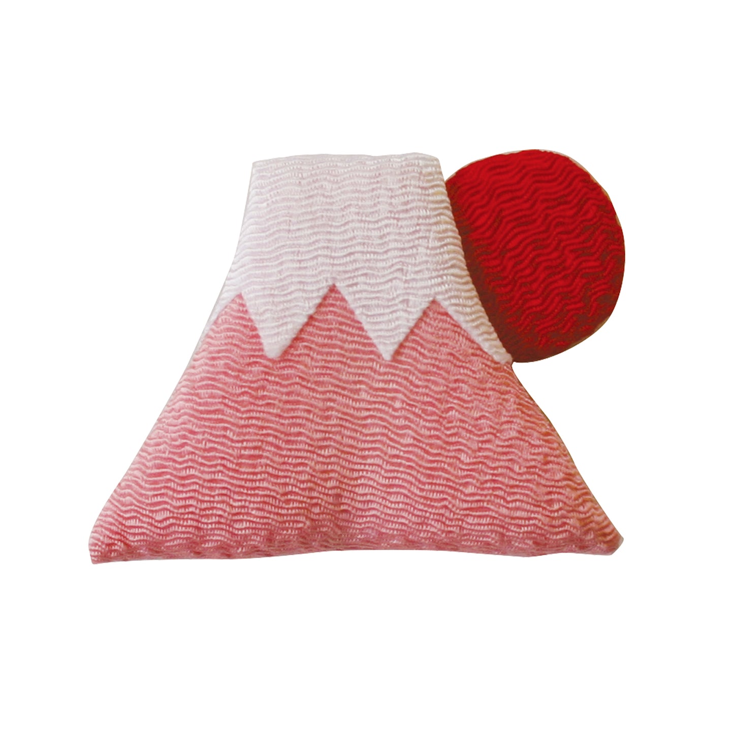 和心 ちりめんマグネット 富士山 ピンク