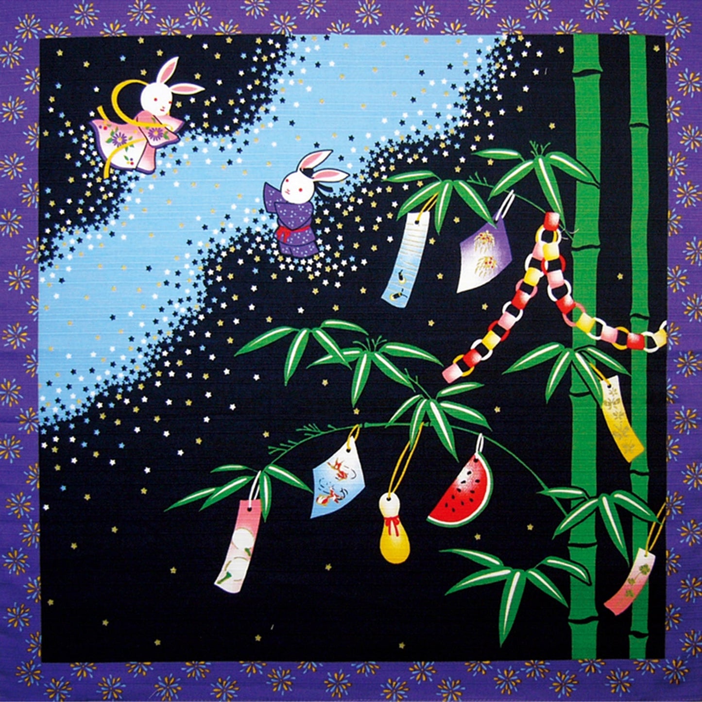 四季彩布 小風呂敷 七夕(7月)