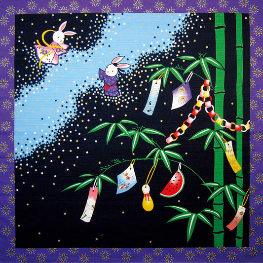 四季彩布 小風呂敷 七夕(7月)