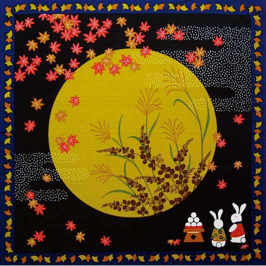 四季彩布 小風呂敷 月見(9月)