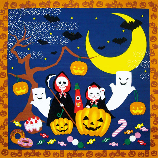 四季彩布 小風呂敷 ハロウィン(10月)