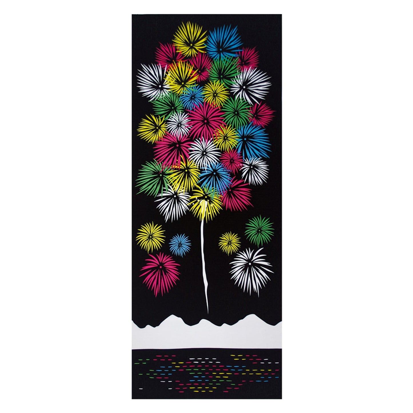 四季彩布 手ぬぐい 花火(8月)