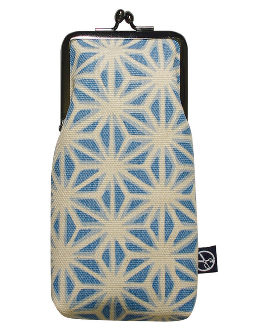 五色帆布堂 和柄シリーズ メガネケース 麻の葉