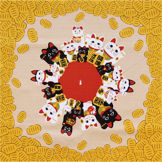 花衣 招き猫になる小風呂敷