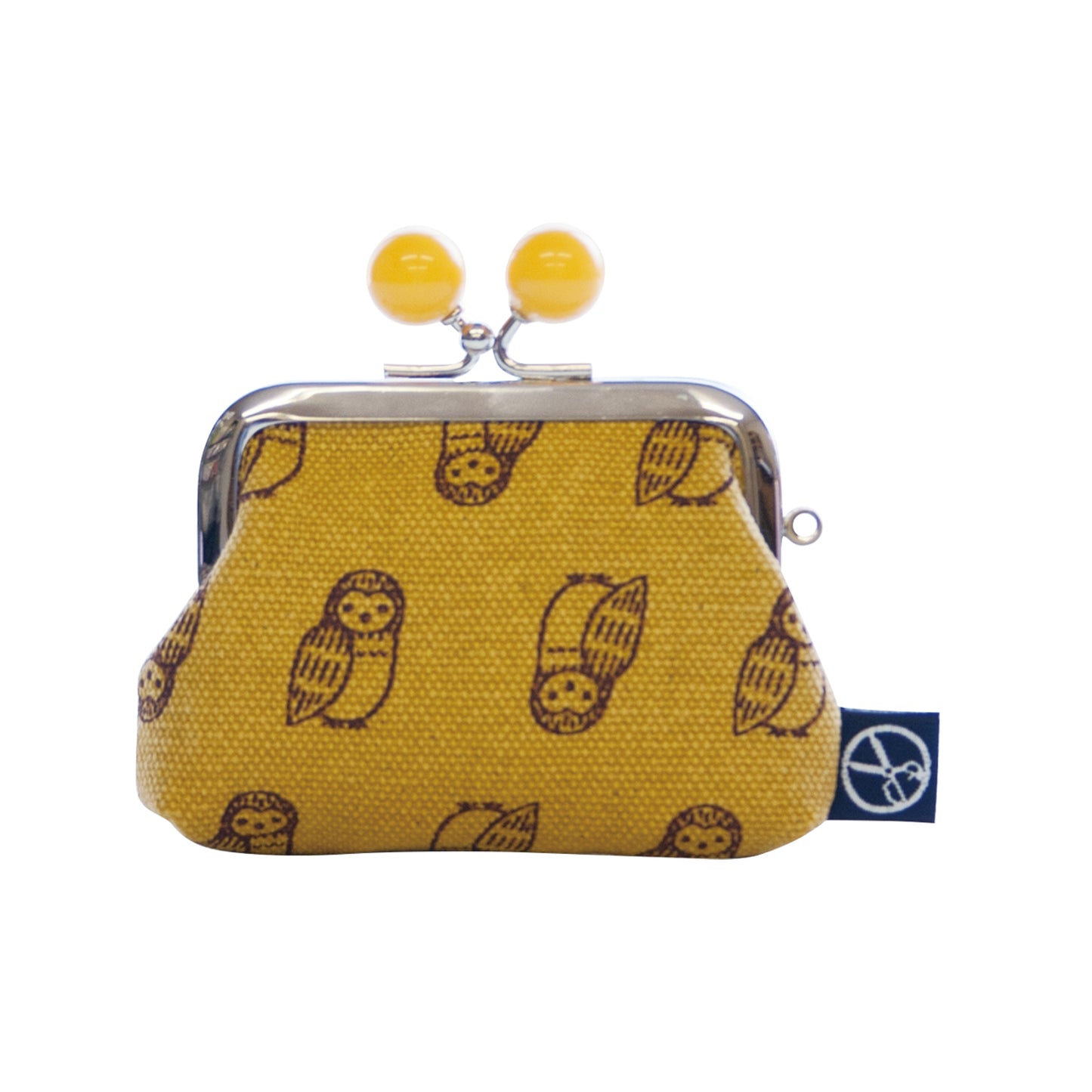 五色帆布堂 動物シリーズ 2.5角小銭入れ フクロウ