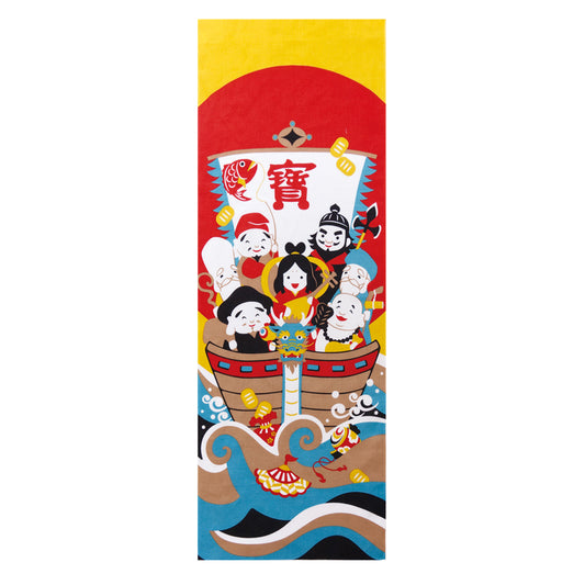 大和絵 手ぬぐい 七福神