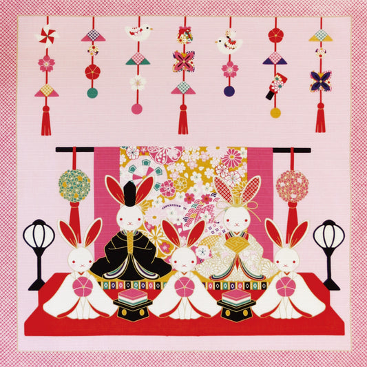 お細工物 小風呂敷 ひな人形