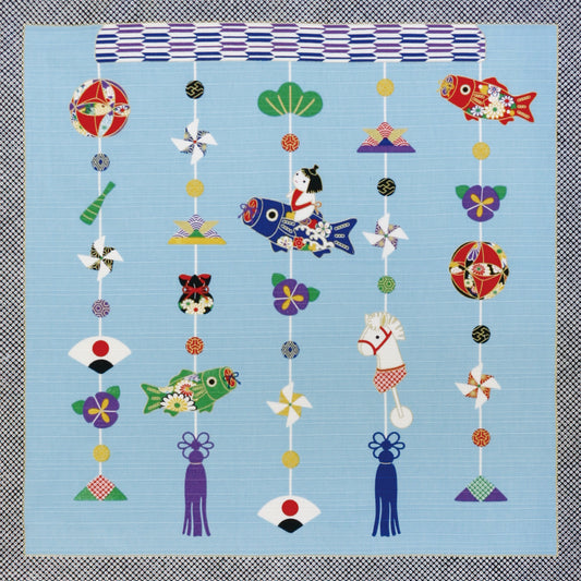 お細工物 小風呂敷 端午の節句の吊るし飾り