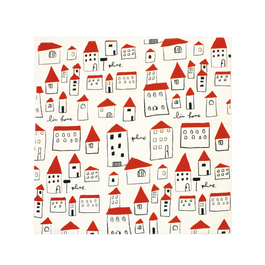 Plune. 小風呂敷 AKAIYANENO