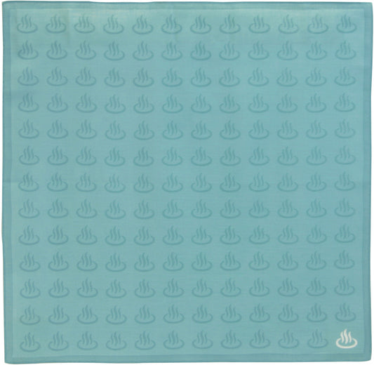 温泉 ガーゼはんかち 秘湯緑