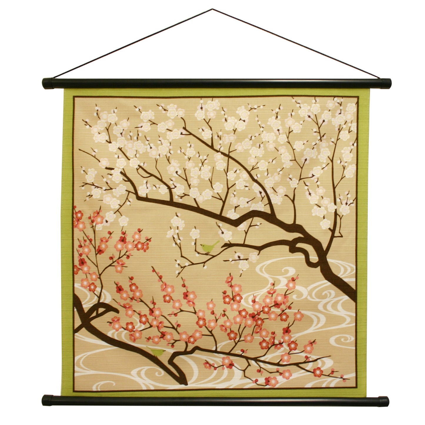花景色 タペストリー 梅