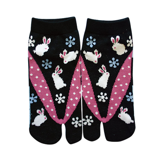 和心 足袋ソックス スニーカー丈 レディース 草履うさぎ
