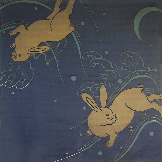 開運亭 縁起風呂敷 福兎