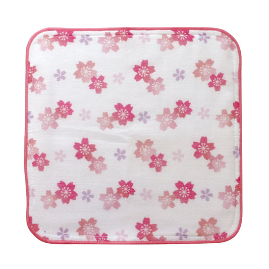 和心 手のひらサイズのタオルはんかち さくら