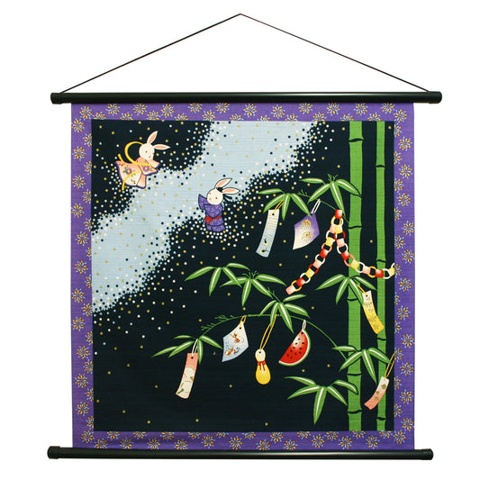 四季彩布 タペストリー 七夕