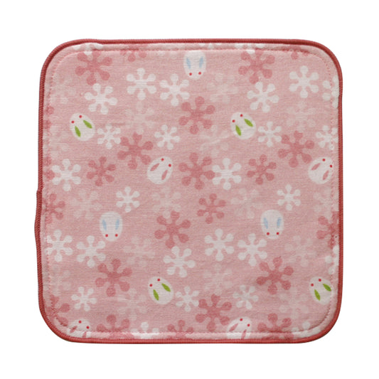 和心 手のひらサイズのタオルはんかち ゆきうさぎ