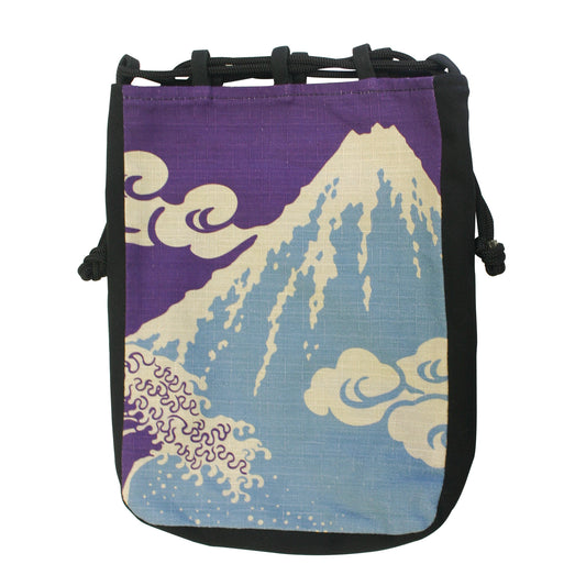 開運亭 縁起通しマチ巾着(大) 富士山