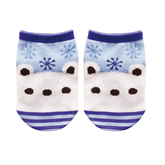 和ごころ ベビーソックス しろくま