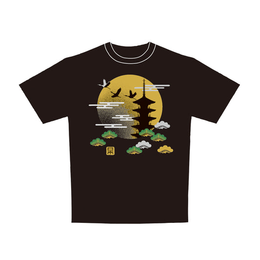 日本 Tシャツ 五重塔