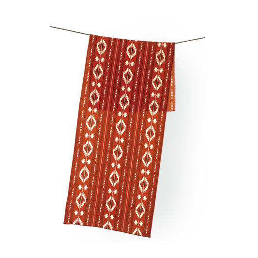 ANDRIAS アウトドア専用手ぬぐい オルテガ レッド