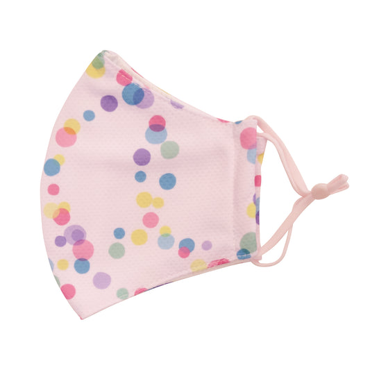 和心 ひんやりマスク 大人用 シャボン玉