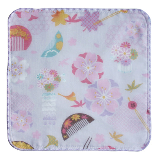 和心 がーぜたおる 櫛花散し 淡紫