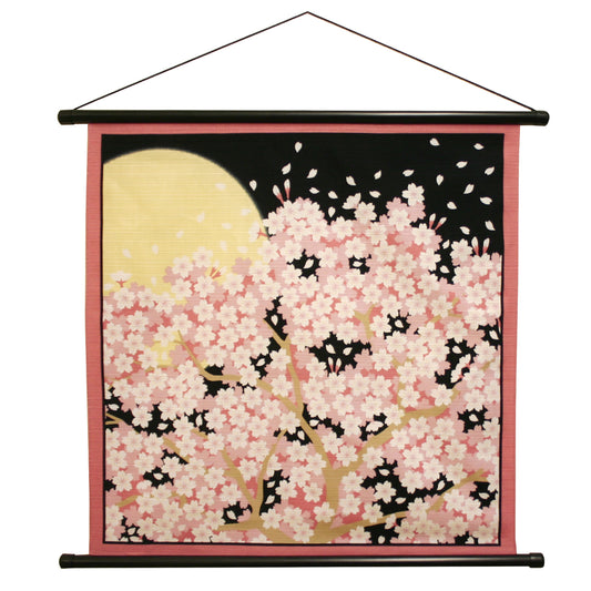 花景色　タペストリー　桜