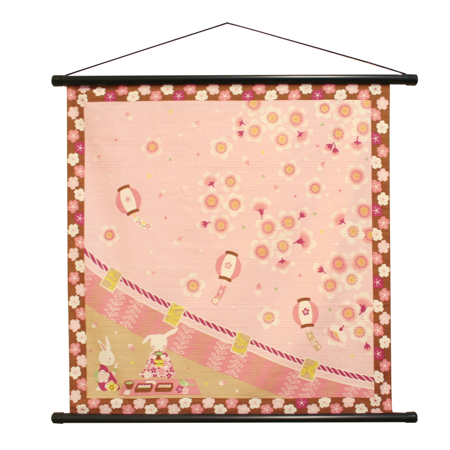 四季彩布 タペストリー 花見