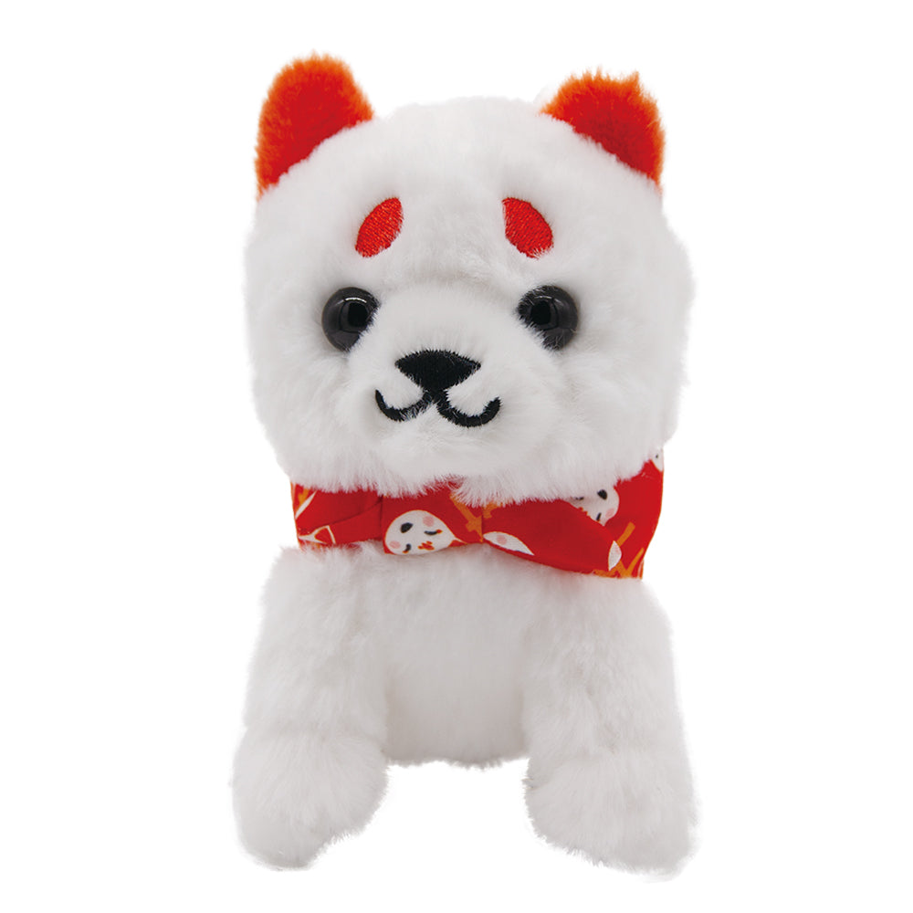 ぬいぐるみS　豆柴のおつかい　白きつね