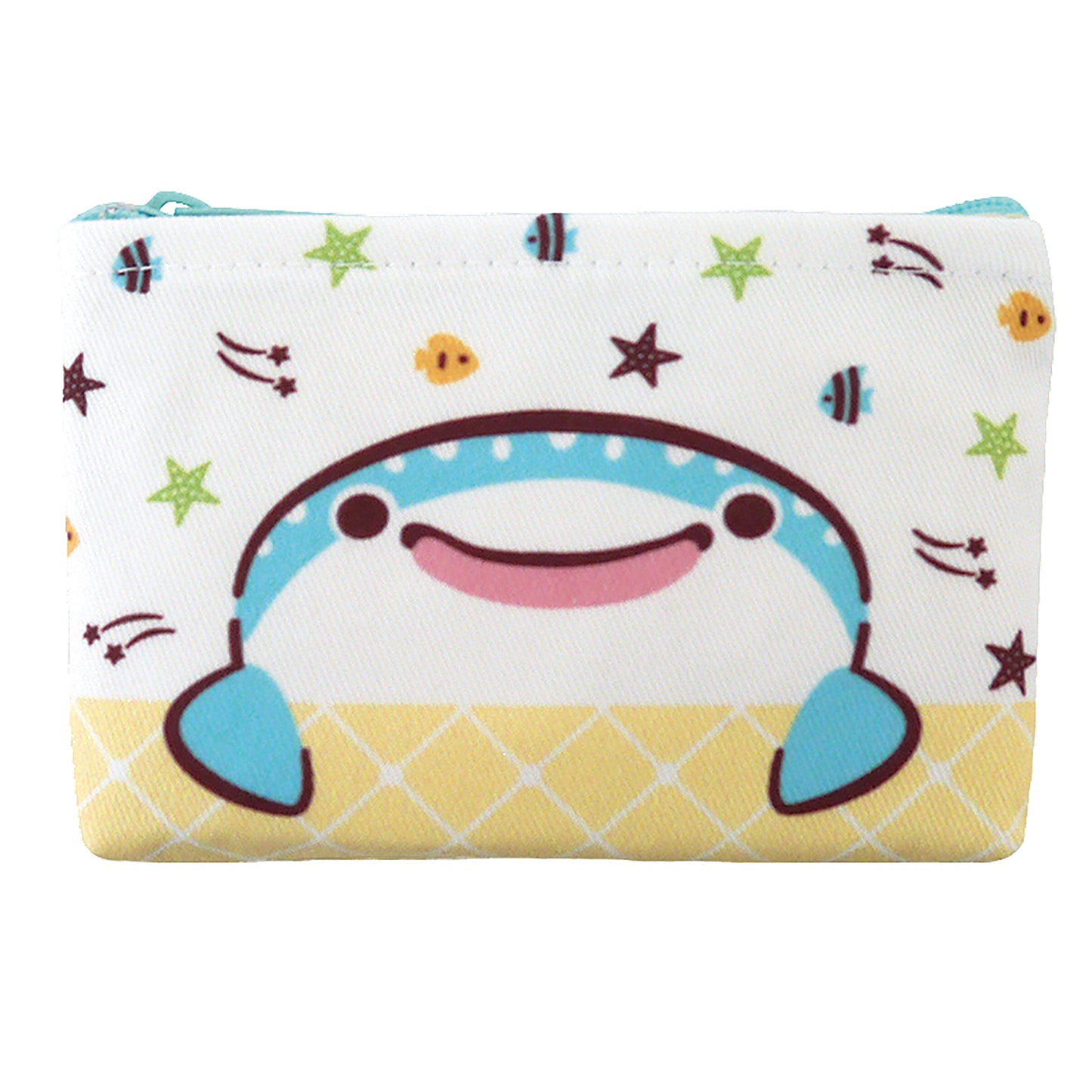 AQUA latte　F付カードケース　サメ